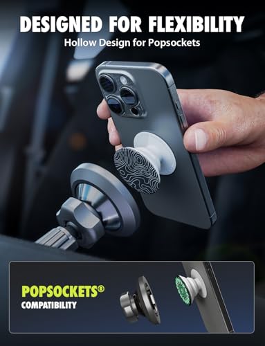 Bracketron MagAlign Pro MagSafe Car Phone Holder Mount, Vent & Dash, 360°