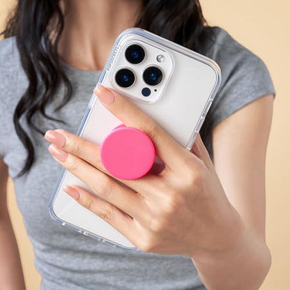 PopSockets Adhesive Phone Grip, Holder- Neon Pink - color: Neon Pink Adhesive, style: Adhesive