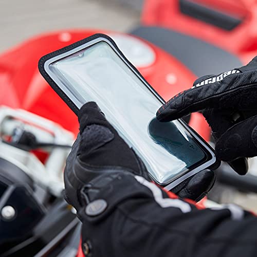 Shapeheart - Magnetic motorbike phone holder | Anti vibration motorcycle phone holder | Waterproof Motorcycle Handlebar phone mount | 360° orientation - size: 2XL phone up to 6.77" (17.2 cm)