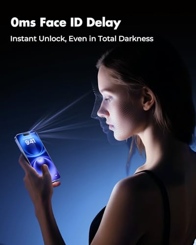 UNBREAKcable 3-Pack Screen Protector for iPhone 16,Tempered Glass | Shatterproof Glass,One Pull Perfection,Auto Dust Elimination,99.99% HD Clear,Bubble Free,Full Coverage for Apple 6.1 Inch - size: iPhone 16