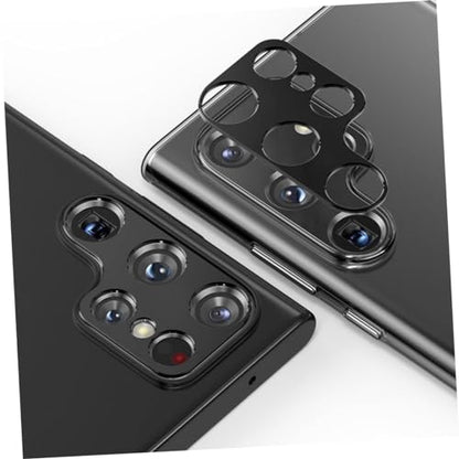 Mikikit 4pcs Scratch Camera Lens Protectors for Metal Rear Cover Film Scratch Lens Rings High Transparency Screen Film for Enhanced Photo Quality