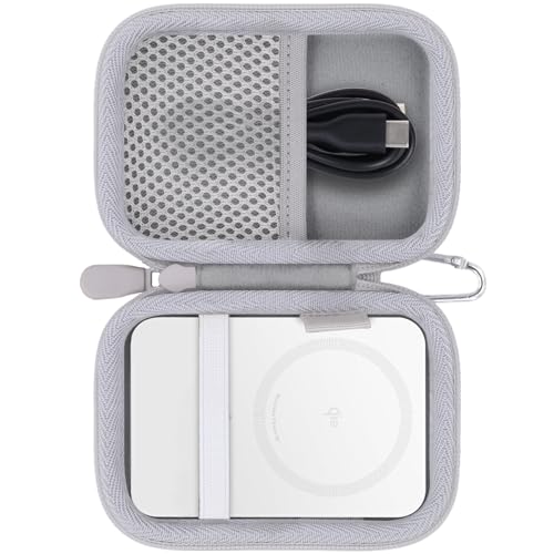 khanka Case for Anker Nano Power Bank Ultra-Slim 5000Mah & Maggo 10K,White - color: White