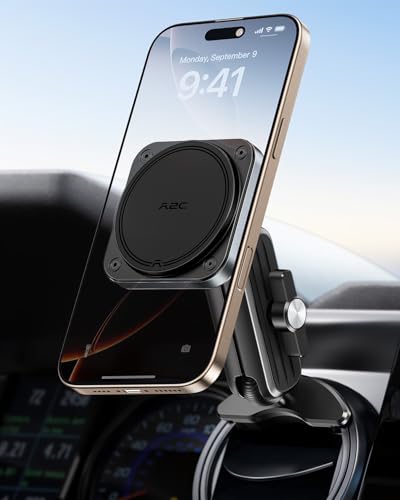APPS2Car Alloy Magnetic Phone Mount for Tacoma 2016-2023 & Tundra 2014-2021