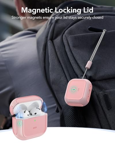 ESR for AirPods 5/4 Case (2026/2024), Compatible with MagSafe, Pink - color: Pink, size: AirPods 5&4 Case
