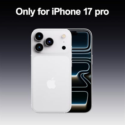 PAUL B for 2025 iPhone 17 Pro Case (Compatible with MagSafe) Military Grade Drop Protection(Drop Tested up to 13FT) Anti Yellowing | Magnetic Rugged Shockproof Phone Cover (Clear, iPhone 17 Pro) - color: Clear, size: iPhone 17 Pro