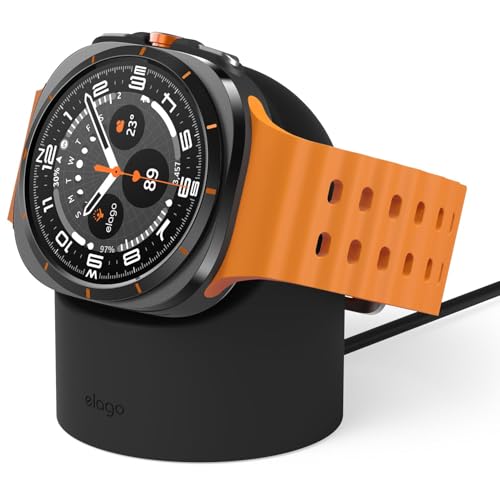 elago GW2 Charging Stand for Samsung Galaxy Watch Series - color: Black