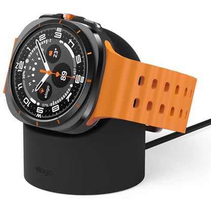 elago GW2 Charging Stand for Samsung Galaxy Watch Series - color: Black