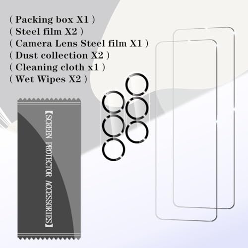 BIGFACE galaxy Z Fold 6 Screen Protector + Camera Lens Protectors, [2 + 2 Pack] HD Clarity Premium Tempered Glass,9H Hardness, 3D Touch Accuracy, Anti-Bubble Anti-Scratch Film - size: Galaxy Z Fold 6(6.2")
