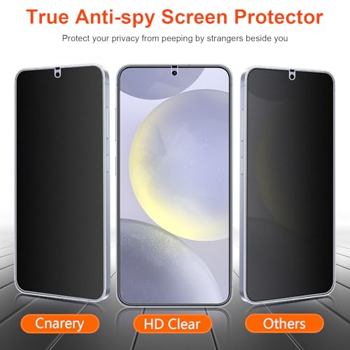 2 Pack for Samsung Galaxy S24 Plus Anti-Glare Matte Privacy Screen Protector 6.7 inch, Smooth and Responsive Touch Flexible EPU Film, [Support Fingerprint Unlock] [Self-Healing] [Not Glass]
