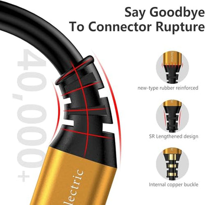 SMALLElectric 5 Pack MFi iPhone Charger 1ft, Short Lightning Cable,Gold - color: Gold, size: 1 Foot