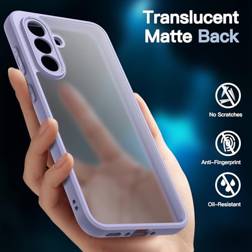 JETech 3 in 1 Matte Case for Samsung Galaxy A36, Lavender - color: Lavender, size: Galaxy A36