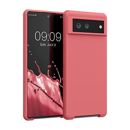 kwmobile Case Compatible with Google Pixel 6 Case - TPU Silicone Phone Cover with Soft Finish - Dolce Vita - color: Dolce Vita, size: Pixel 6