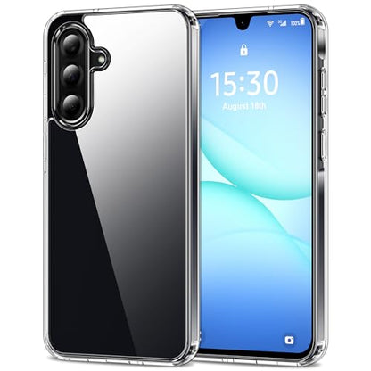 HOOMIL Case for Samsung Galaxy A17, Non-Yellowing, Drop Protection, Anti-Scratch Transparent Hard Back Phone Cover - Crystal Clear - color: Clear, size: A17 5G