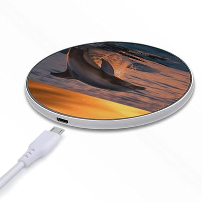 Dusk Dolphin Wireless Charger, Fast Charging Pad
