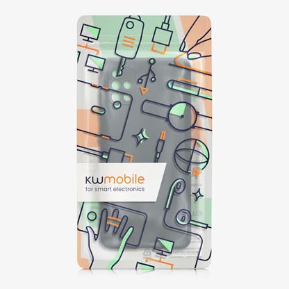 kwmobile Case Compatible with Samsung Galaxy A51 Case - Protective Slim TPU Phone Cover - Soft Matte Finish - Dark Slate - color: Dark Slate, size: Galaxy A51