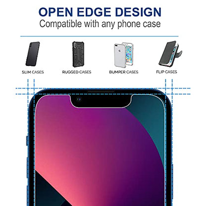 Arae Screen Protector for iPhone 13 Mini, HD Tempered Glass Anti Scratch Work with Most Case, 5.4 inch, 3 Pack - size: iPhone 13 Mini 5.4 inch