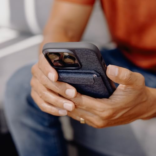 Peak Design Mobile Stand Wallet, Eclipse, Slim Profile, On-Demand Stand, Weatherproof Nylon Fabric, Connects to Mobile Cases, MagSafe Compatible, for iPhone, Samsung and Google Phones - color: Eclipse