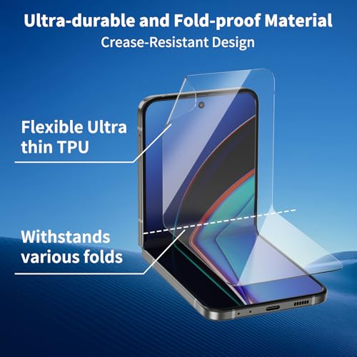 3 Pack for Samsung Galaxy Z Flip3 Screen Protectors - size: for Samsung Galaxy Z Flip3 Screen Protectors