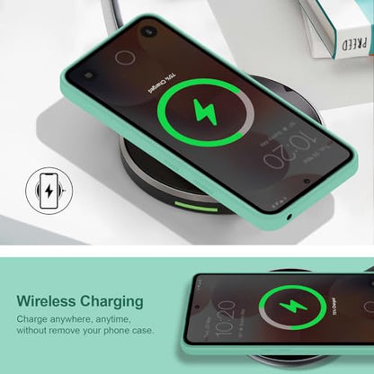 Silicone Case for Nothing Phone 3A Pro, Mint Green - color: Mint, size: Nothing Phone 3A Pro