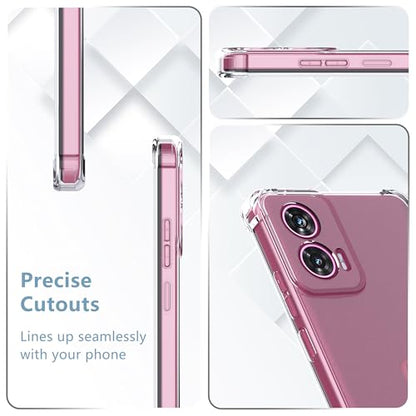 Anoowkoa for Moto G85 5G/Moto Edge 50 Fusion Case Clear - color: Moto Edge 50 Fusion/Moto G85