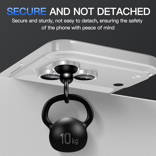 Suoman for iPhone 17 Pro/Pro Max Camera Lens Protector-Silver - color: Diamonds-Sliver