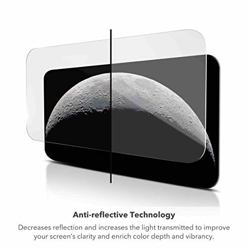 ZAGG XTR2 Screen Protector for iPhone 14 Pro Max - Glass, Dynamic Island Compatible, with New Anti-reflective Technology, Anti-dust installation, InvisibleShield, Ultra Strong Hexiom Impact Technology - size: iPhone 14 Pro Max