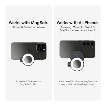ShiftCam SnapStand Selfie – Magnetic Selfie Stick & Tripod – Compact, Foldable & Extendable with Tilt Head and Magnetic Bluetooth Remote (Stone, SnapStand Selfie) - color: Stone, size: SnapStand Selfie