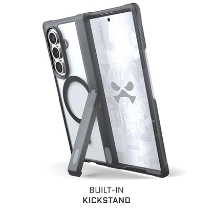 Ghostek Covert Clear Fold 7 Case with Built-in Kickstand, MagSafe and Full Hinge Protection Designed for 2025 Samsung Galaxy Z Fold7 (8") (Smoke Matte) - color: Smoke Matte, size: Galaxy Z Fold 7