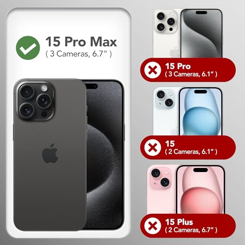 GONEZ Magnetic for iPhone 15 Pro Max Case, Silicone Cover Chalk Pink - color: A-Chalk Pink, size: Iphone 15 Pro Max
