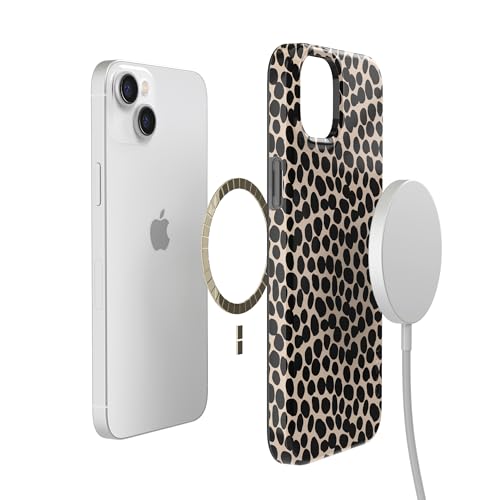 Casely iPhone 14 Plus Case | Lost in Spots | Cheetah Print | Compatible with MagSafe | Classic Ultra Slim Design - color: Lost in Spots | Cheetah Print