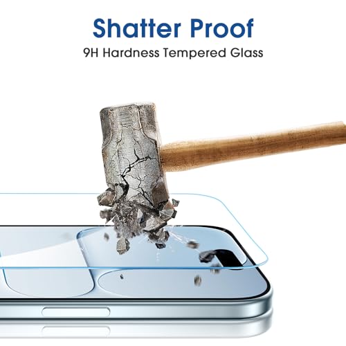 amFilm OneTouch for iPhone Air Screen Protector 6.5'' Tempered Glass - size: 17-6.5”