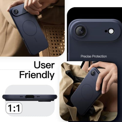 JETech Magnetic Slim Case for iPhone Air, Deep Blue - color: Deep Blue, size: iPhone Air