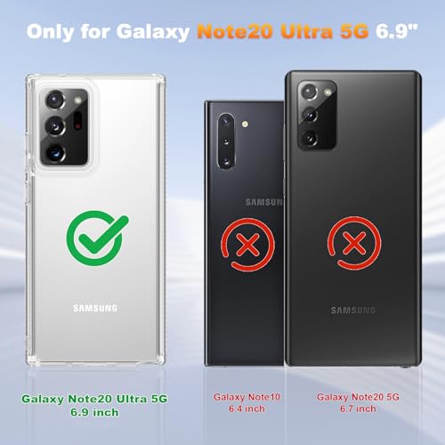 ANNSD for Samsung Galaxy Note 20 Ultra Case,Slim Flexible Soft TPU Shockproof Full Body Protective Cover,Accurate Buttons, Comfortable Feel(Clear) - size: for Samsung Galaxy Note 20 Ultra 5G