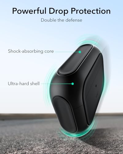 ESR for AirPods Pro 2 Case, Compatible with MagSafe, Black - color: Black, size: AirPods Pro 2&1 Case