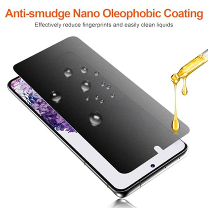 2 Pack 4 Way 360 ° Matte Privacy Screen Protector for Samsung Galaxy S20 Plus 6.7 Inch [Not Glass], Anti-Scratch, Anti-Glare, Support Fingerprint Unlock - size: Samsung Galaxy S20 Plus