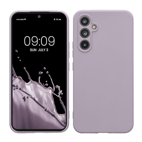 kwmobile Case Compatible with Samsung Galaxy A54 5G Case - Protective Slim TPU Phone Cover - Soft Matte Finish - Lavender - color: lavender, size: Galaxy A54 5G