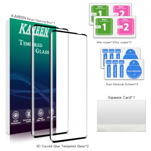KAREEN Screen Protector for Motorola Moto Edge 2024 Tempered Glass Film