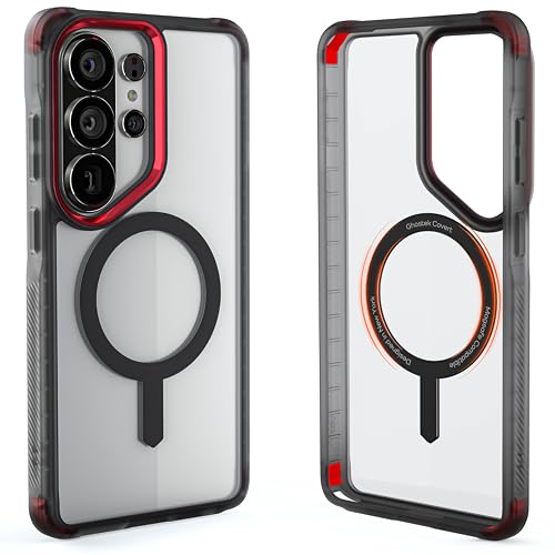 Ghostek Covert Clear Samsung S26 Ultra MagSafe Case with Magnetic Ring, Slim Thin Military Grade Shockproof Phone Cover Compatible with 2026 Galaxy S26 Ultra (6.9") (Smoke) - color: Smoke, size: Galaxy S26 Ultra