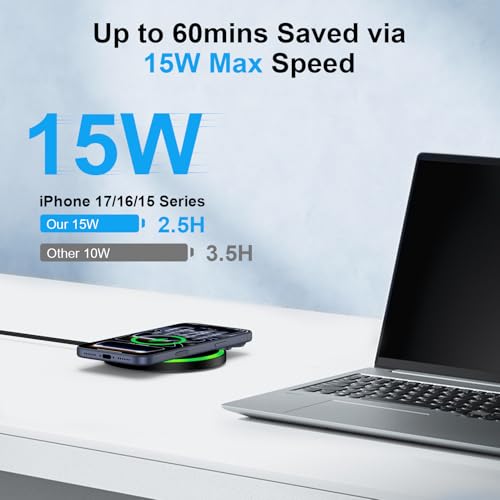 Wireless Charger Samsung Fast Charging Pad for Samsung Galaxy S26 Ultra