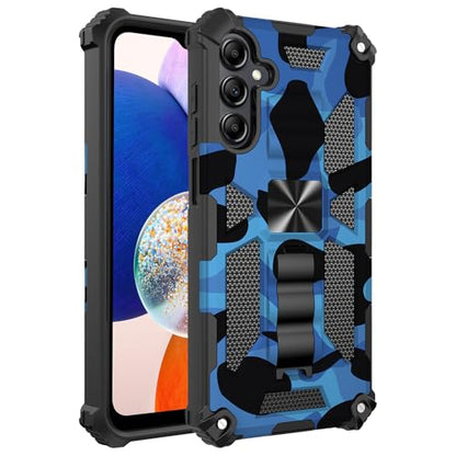 for Samsung Galaxy A27 5G Case Camo Phone Case, Blue - color: Blue, size: Samsung Galaxy A27 5G