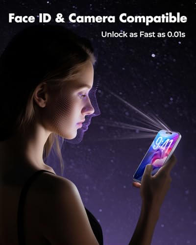 UNBREAKcable 2-Pack Screen Protector for iPhone 17 Tempered Glass - size: iPhone 17