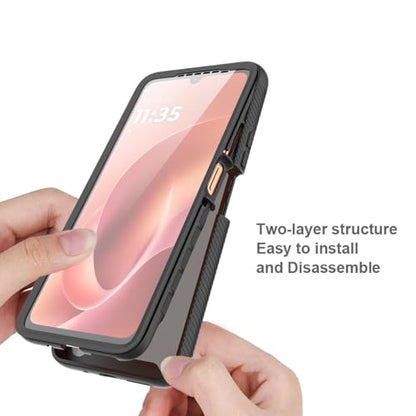 Magnetic Phone Case for Motorola Moto G06, Army Green