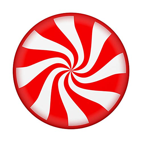 Candy Cane pattern Stocking Stuffer Gift for Christmas PopSockets PopGrip: Swappable Grip for Phones & Tablets