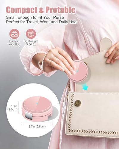 3-in-1 Magnetic Wireless Charger for iPhone, Apple Watch & AirPods, Pink - color: Pink