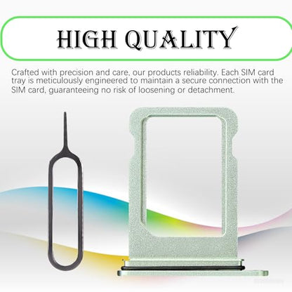 for iPhone 12 Mini Green Single SIM Card Tray Slot Replacement