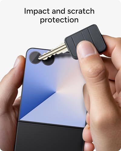 ZAGG Glass Elite Anti-Reflective Samsung Galaxy Z Flip7 Camera Lens Protector – Anti-Glare Technology, Maximum Impact & Scratch Resistance, InvisibleShield, Smudge-Free Surface, Recycled Materials - color: Black, size: Samsung Galaxy Z Flip7