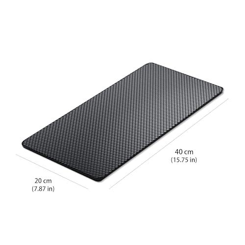 Car Dashboard Anti-Slip Placing Mat, Adhesive Silicone Pad for Car Interior, Cell Phone & Small Item Holder - Strong Viscosity, Washable& Reusable (Large) - size: Large