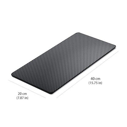 Car Dashboard Anti-Slip Placing Mat, Adhesive Silicone Pad for Car Interior, Cell Phone & Small Item Holder - Strong Viscosity, Washable& Reusable (Large) - size: Large