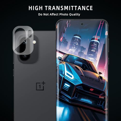 Privacy Screen Protector for One Plus 15R, Flexible TPU Protective Film [2+2 Pack] Camera Lens Protector [3D Full Coverage] [Anti-Spy] [Scratch-Resistant] for Oneplus 15R - size: One Plus 15R