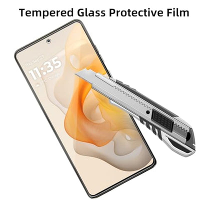 4 Pack Glass Screen Protector Compatible for Motorola Moto G Stylus 5G (2024) / XT2419 [9H Hardness]-HD Screen Tempered Glass, Scratch Resistant,Easy Install [Case Friendly] - size: Moto G Stylus 5G (2024)